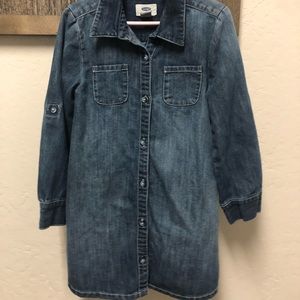 Girls denim dress from Old Navy. Sz 5. Adorable!